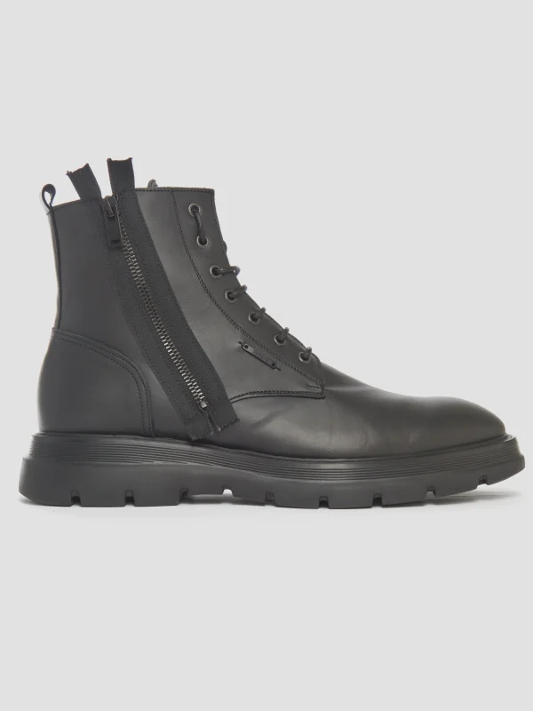 Zapatillas anfibias dodge de piel con cremallera lateral - ANTONY MORATO