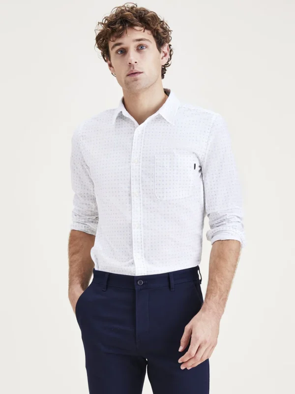 Camisa Slim Fit Icon Button Up - DOCKERS