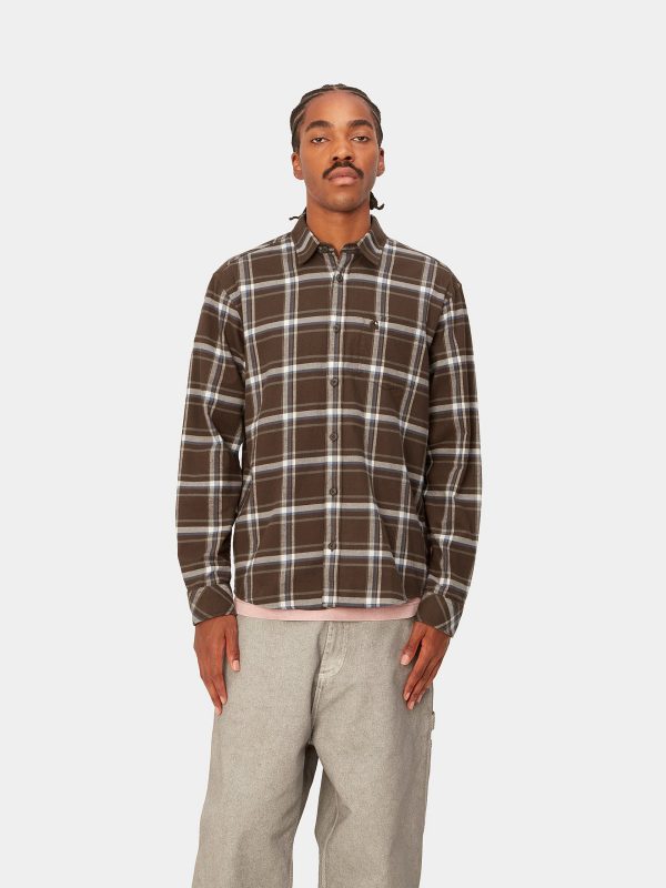 Camisa L/S Barten Shirt - CARHARTT WIP