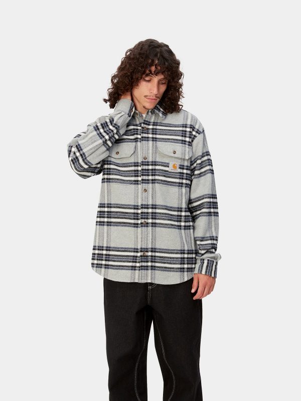 Camisa L/S Hawkins Shirt - CARHARTT WIP