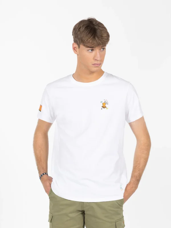 Camiseta estampado artistic rules - EL PULPO
