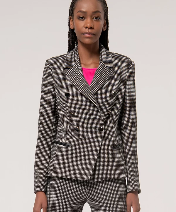 Chaqueta blazer regular fit cruzada - FRACOMINA