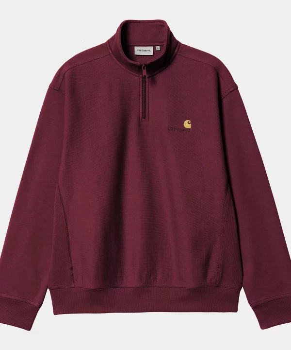 Sudadera Half Zip American Script - CARHARTT WIP