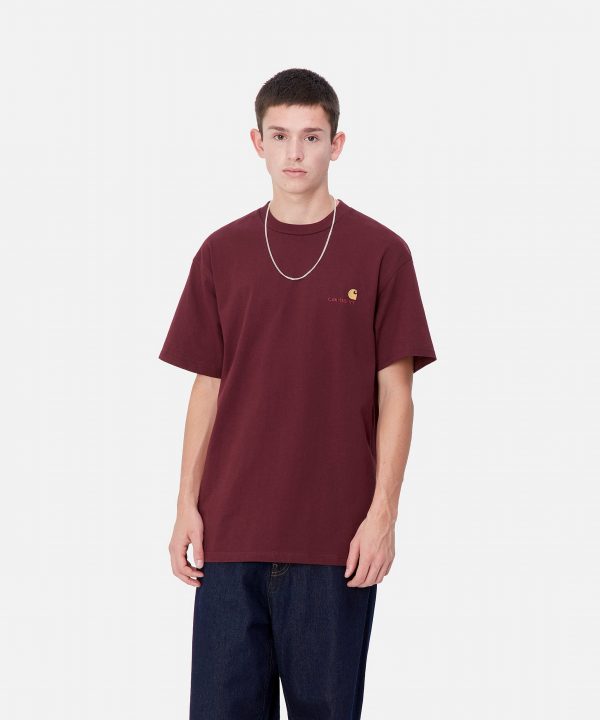 Camiseta S/S American Script - CARHARTT WIP