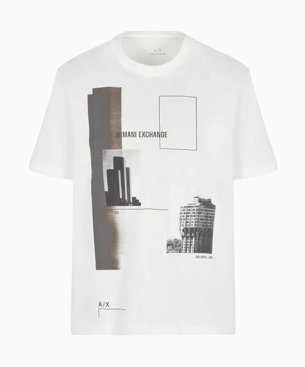 Camiseta de corte estándar - ARMANI EXCHANGE