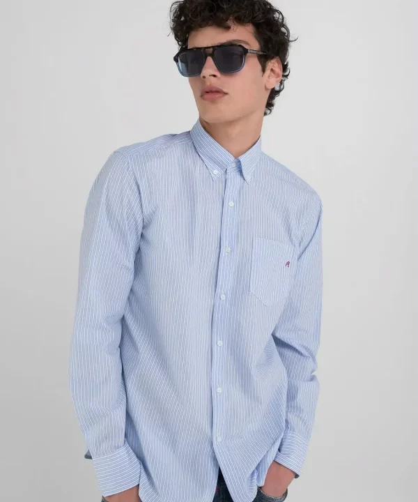Camisa de rayas regular fit - REPLAY
