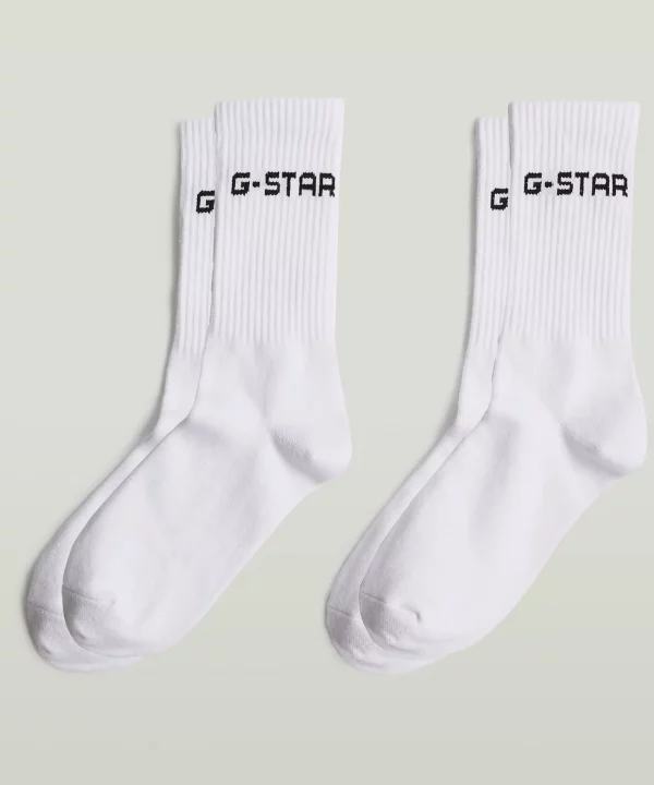 Paquete de dos pares de calcetines sport - G-STAR RAW