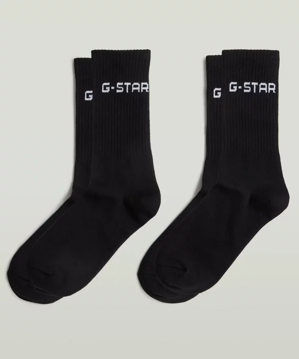 Paquete de dos pares de calcetines sport - G-STAR RAW