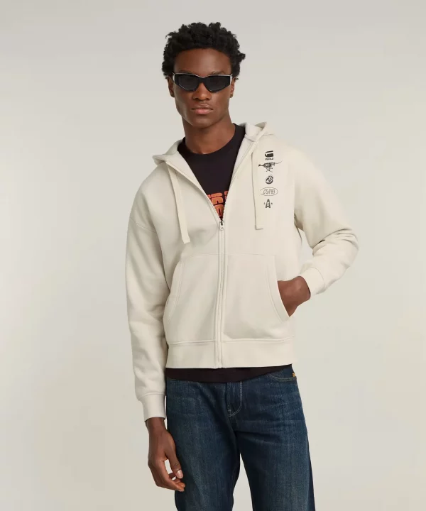 Sudadera Graphic Loose Hooded - G-STAR RAW