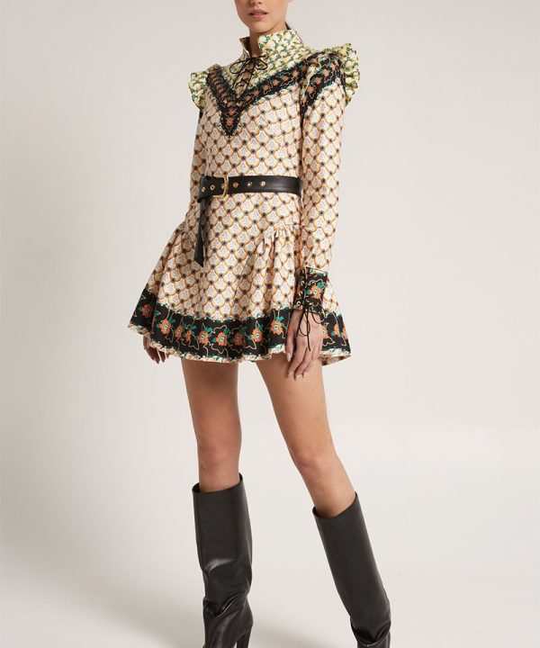 Vestido algodón estampado - HIGHLY PREPPY
