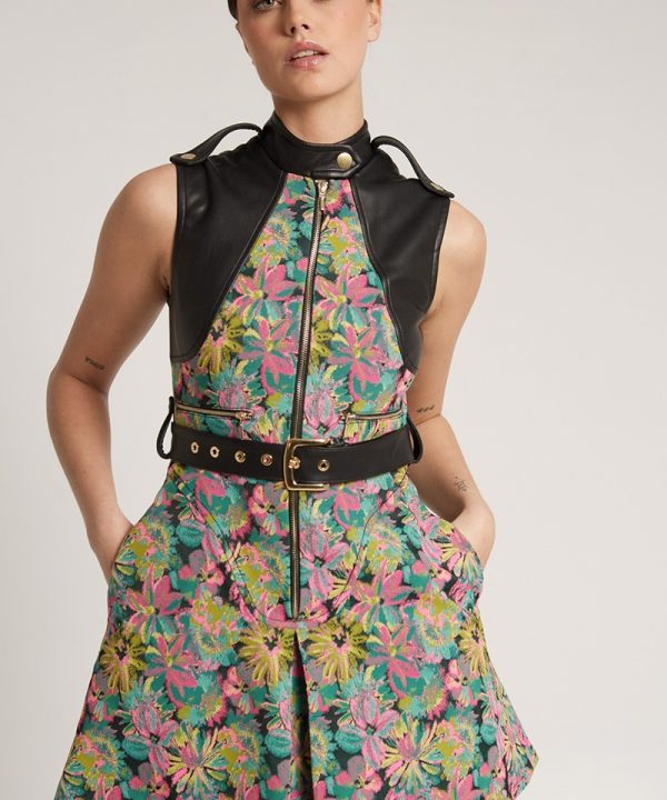Vestido jacquard - HIGHLY PREPPY