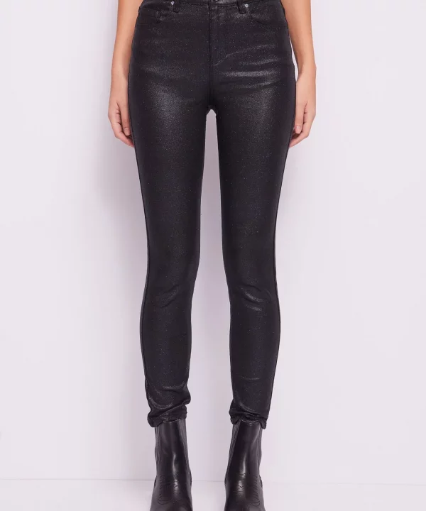 Vaqueros pitillo en denim brillante - DENNY ROSE