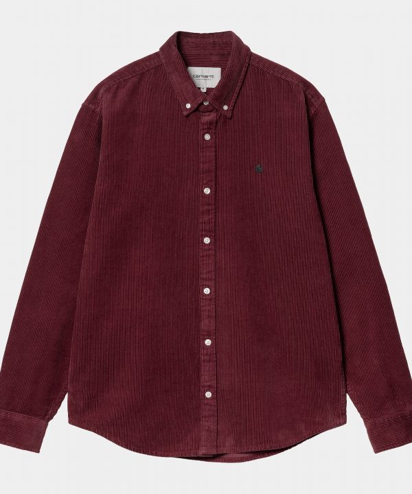Camisa L/S Madison Cord - CARHARTT WIP
