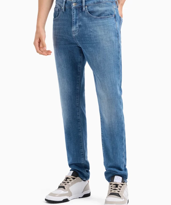 Vaqueros ajustados J14 en denim - ARMANI EXCHANGE