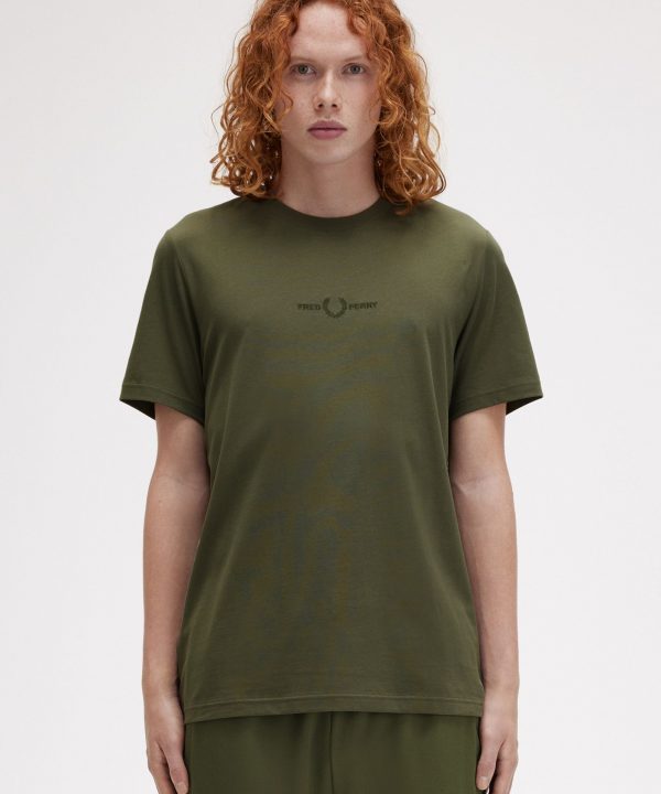 Camiseta bordada - FRED PERRY