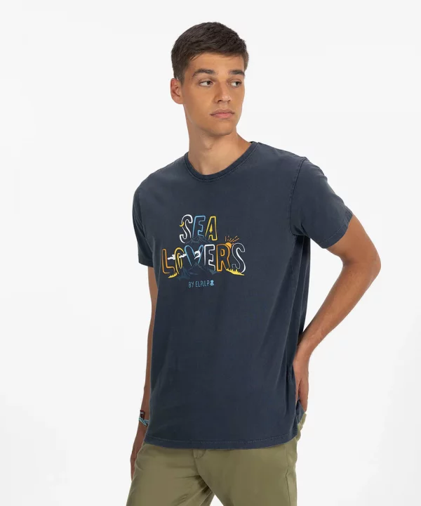 Camiseta estampado sealovers - EL PULPO
