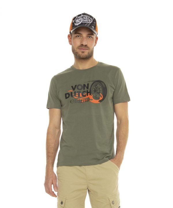 Camiseta Wheel - VON DUTCH