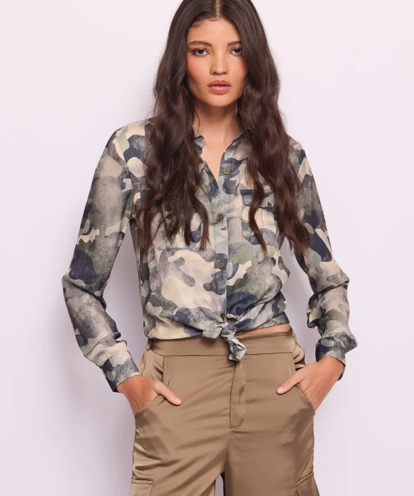 Camisa georgette - DENNY ROSE