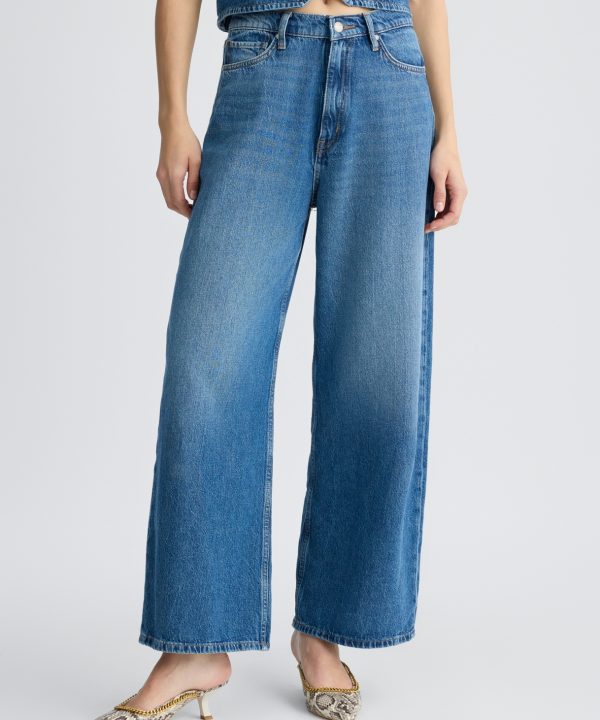 Vaqueros baggy de talle bajo - LIU.JO