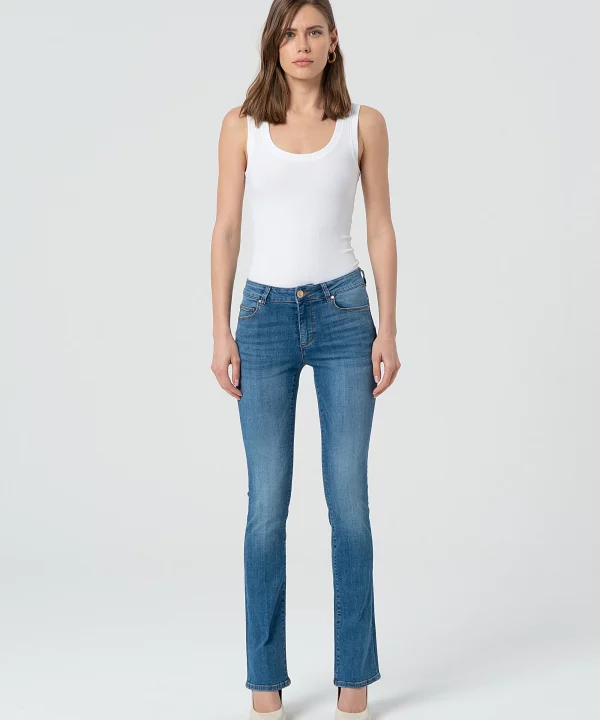 Jeans bootcut with push-up - FRACOMINA