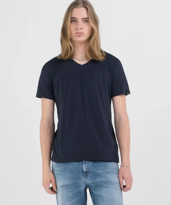 Camiseta Cuello De Pico - REPLAY