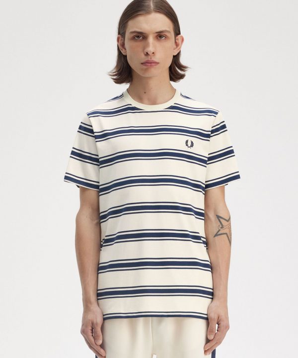 Camiseta a rayas finas - FRED PERRY