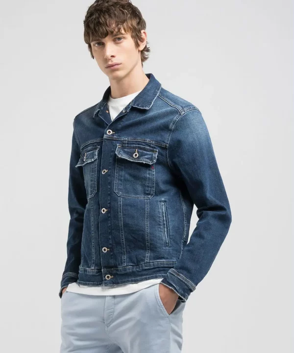 Chaqueta Vaquera Con Bolsillos - REPLAY