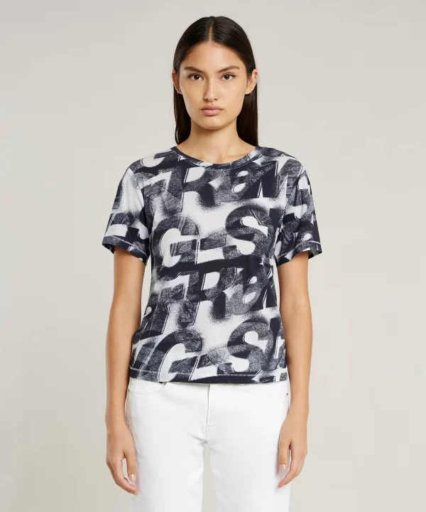 Top sprayed letters - G-STAR RAW