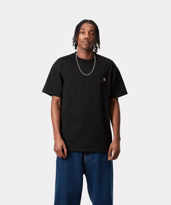 Sudadera S/S American Script - CARHARTT WIP