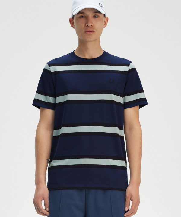 Camiseta con una raya llamativa - FRED PERRY