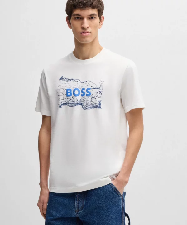 Camiseta con logo - HUGO BOSS
