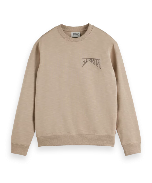 Sudadera Sweater Logo - SCOTCH & SODA