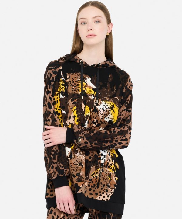 Sudadera con estampado animalier - LIU.JO