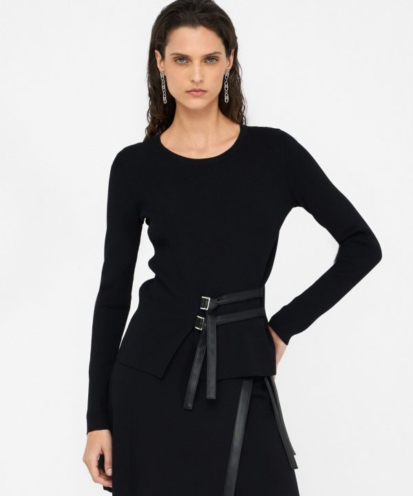 Jersey con hebillas - LIU.JO