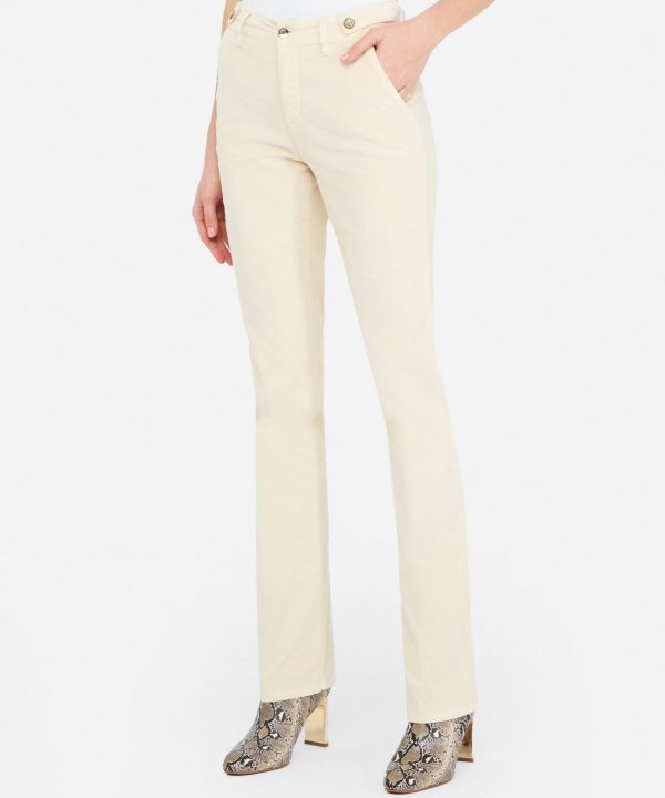 Pantalón bootcut de terciopelo - LIU.JO