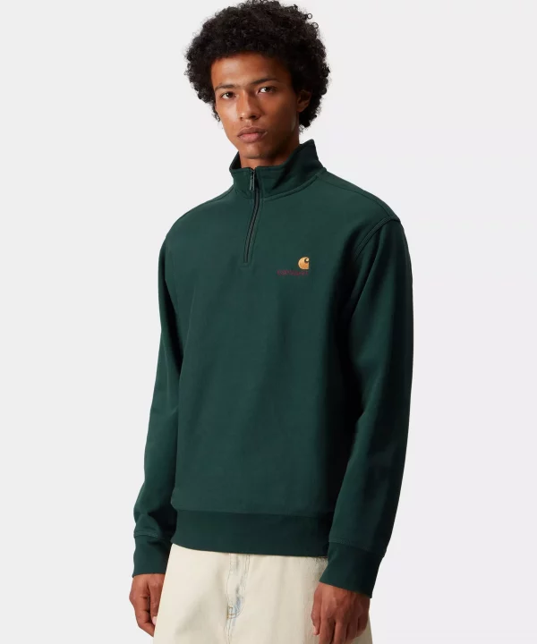 Sudadera Half Zip American Script - CARHARTT WIP