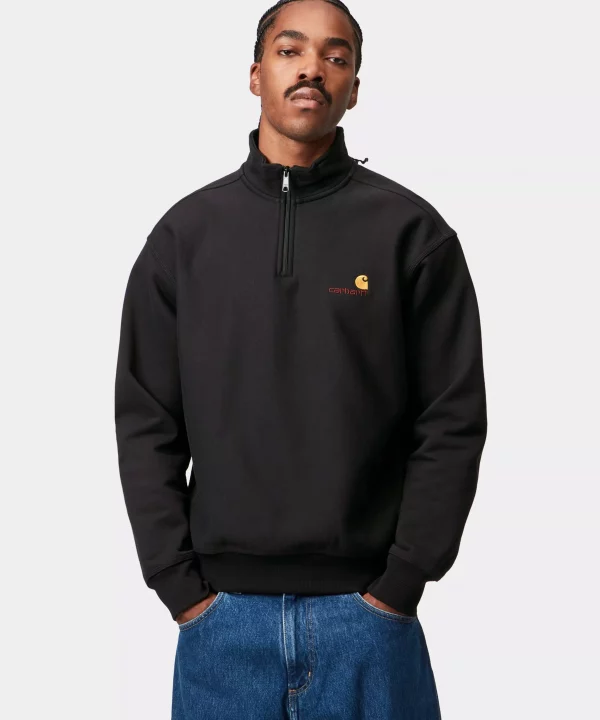 Sudadera Half Zip American Script - CARHARTT WIP