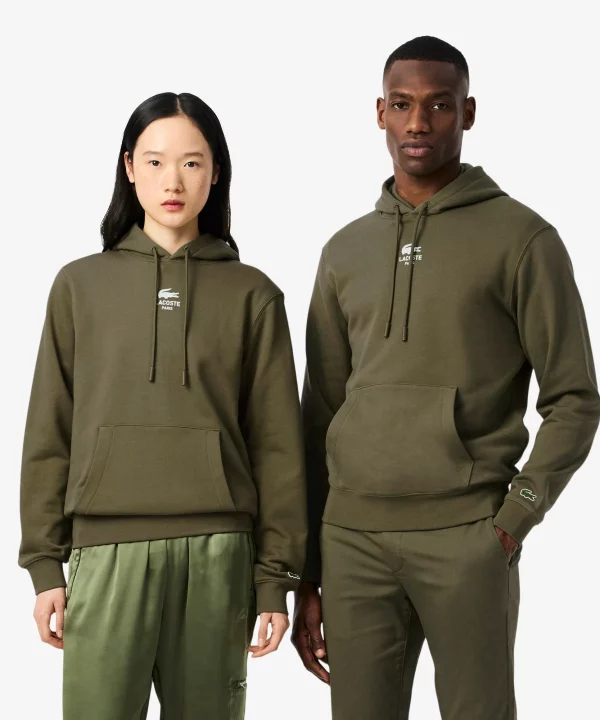 Sudadera con capucha estampada - LACOSTE