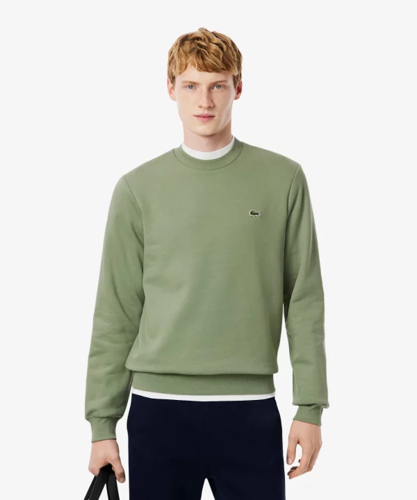 Sudadera de cuello redondo de felpa - LACOSTE