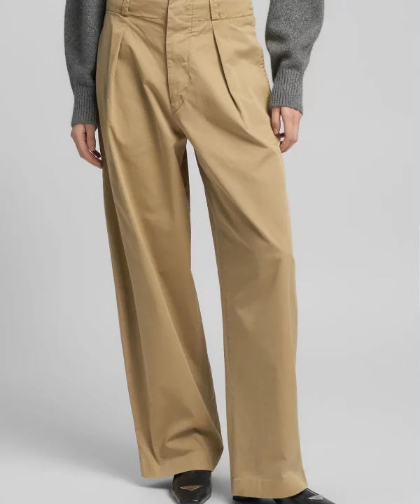 Pantalones Baloon Fit De Sarga - REPLAY