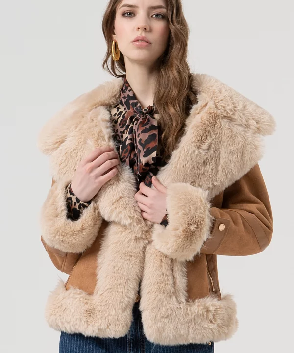 Chaqueta Biker regular fit - FRACOMINA