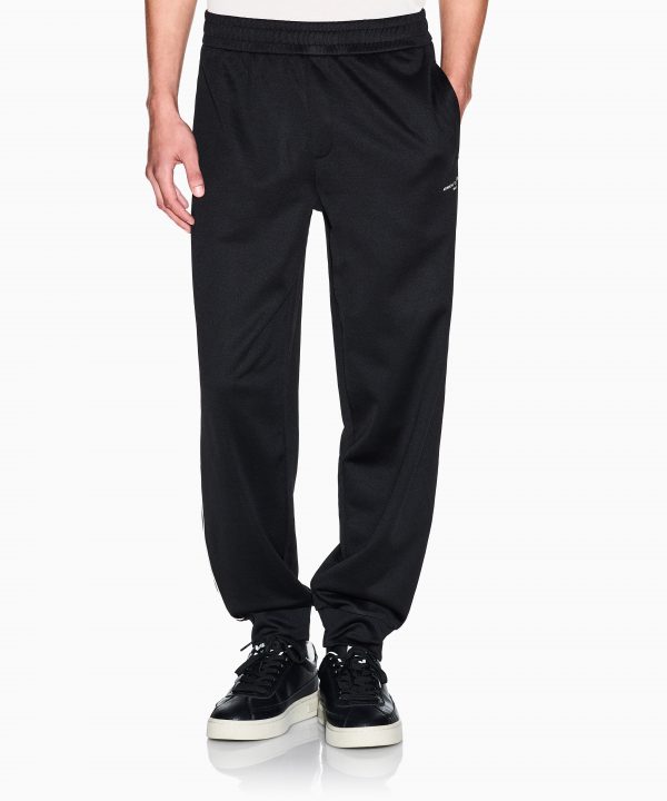 Pantalones deportivos con ribete en contraste - ARMANI EXCHANGE