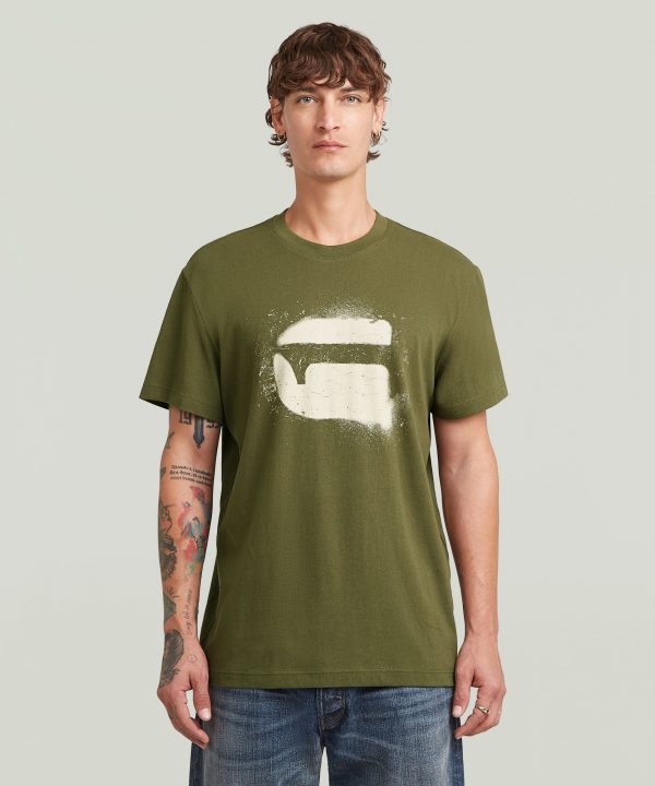 Camiseta Spray G Logo - G-STAR RAW