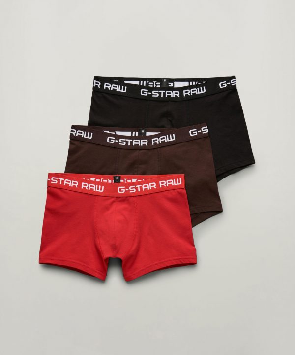 Paquete de tres calzoncillos Classic Color - G-STAR RAW