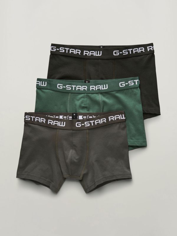 Paquete de tres calzoncillos Classic Color - G-STAR RAW