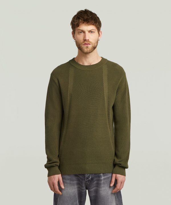 Suéter de punto con estructura - G-STAR RAW