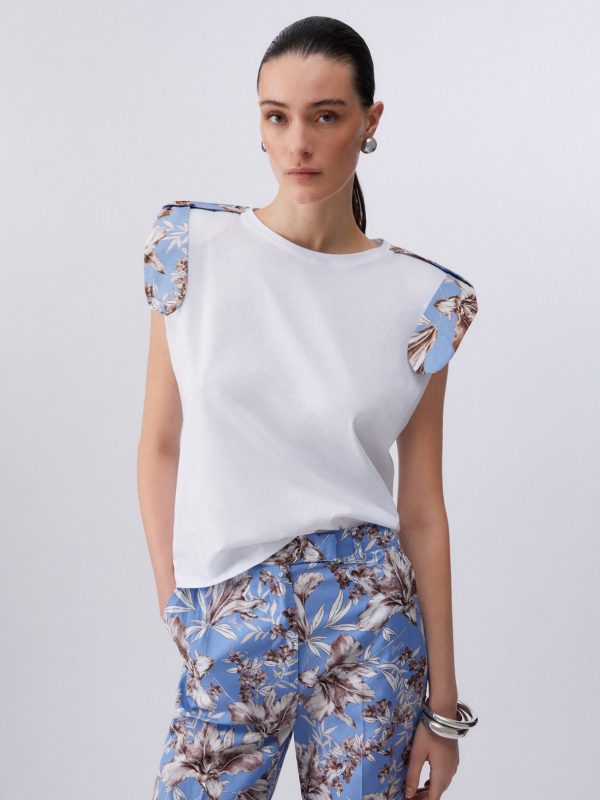 Camiseta con tirantes rellenos - LIU.JO