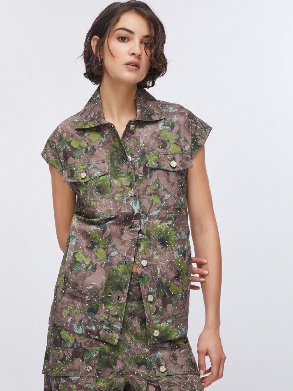 Chaleco con estampado - LIU.JO