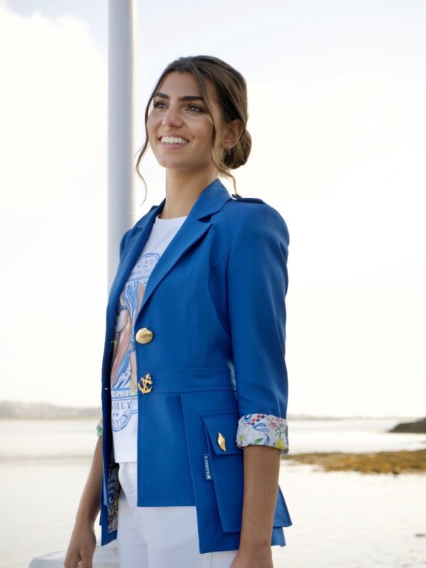 Sahariana azul capri - HIGHLY PREPPY
