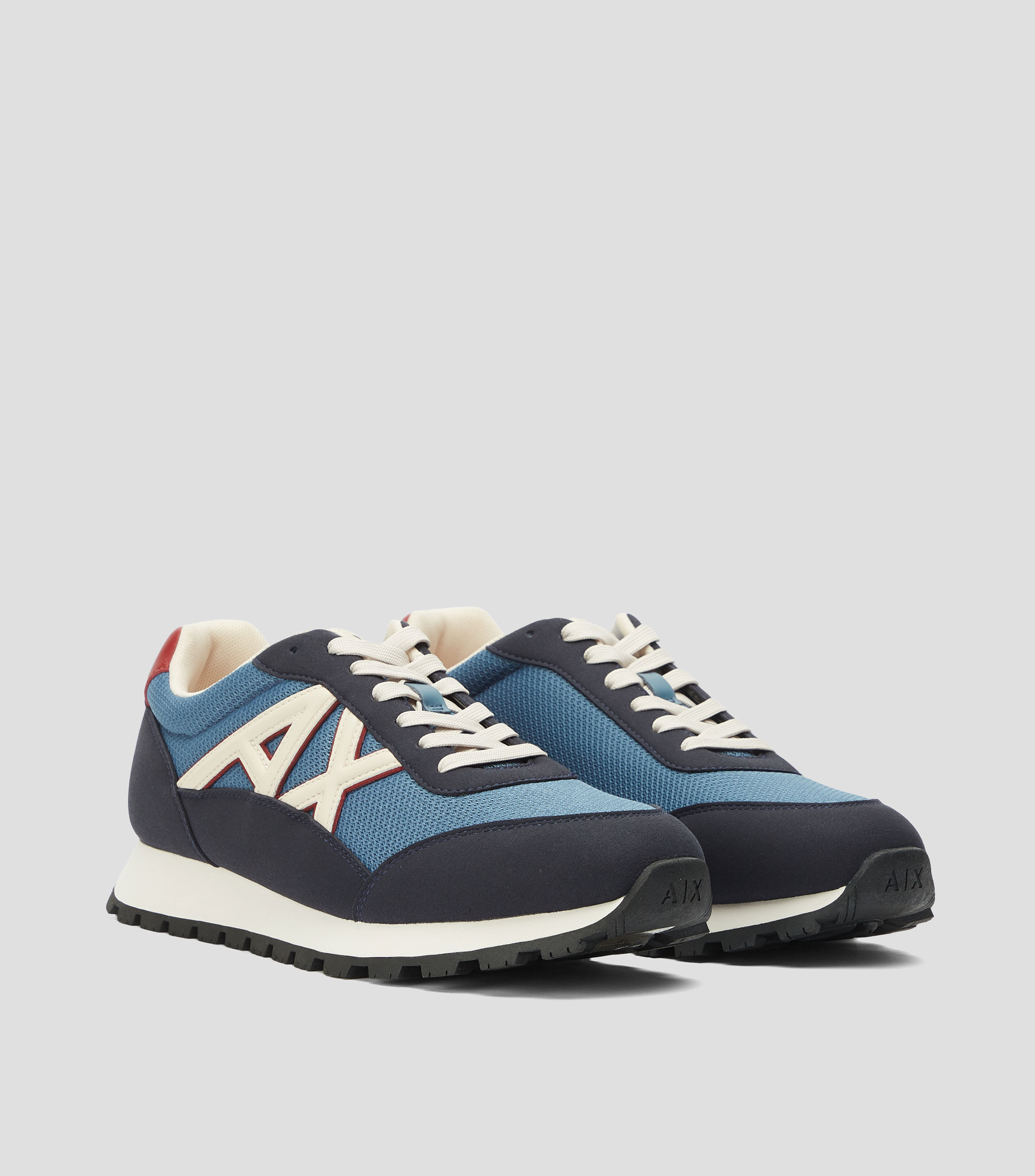 Zapatillas de malla con cordones - ARMANI EXCHANGE - Imagen 2